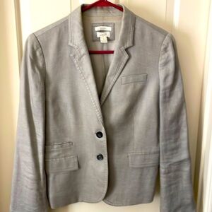 J Crew Schoolboy linen Blazer size 8